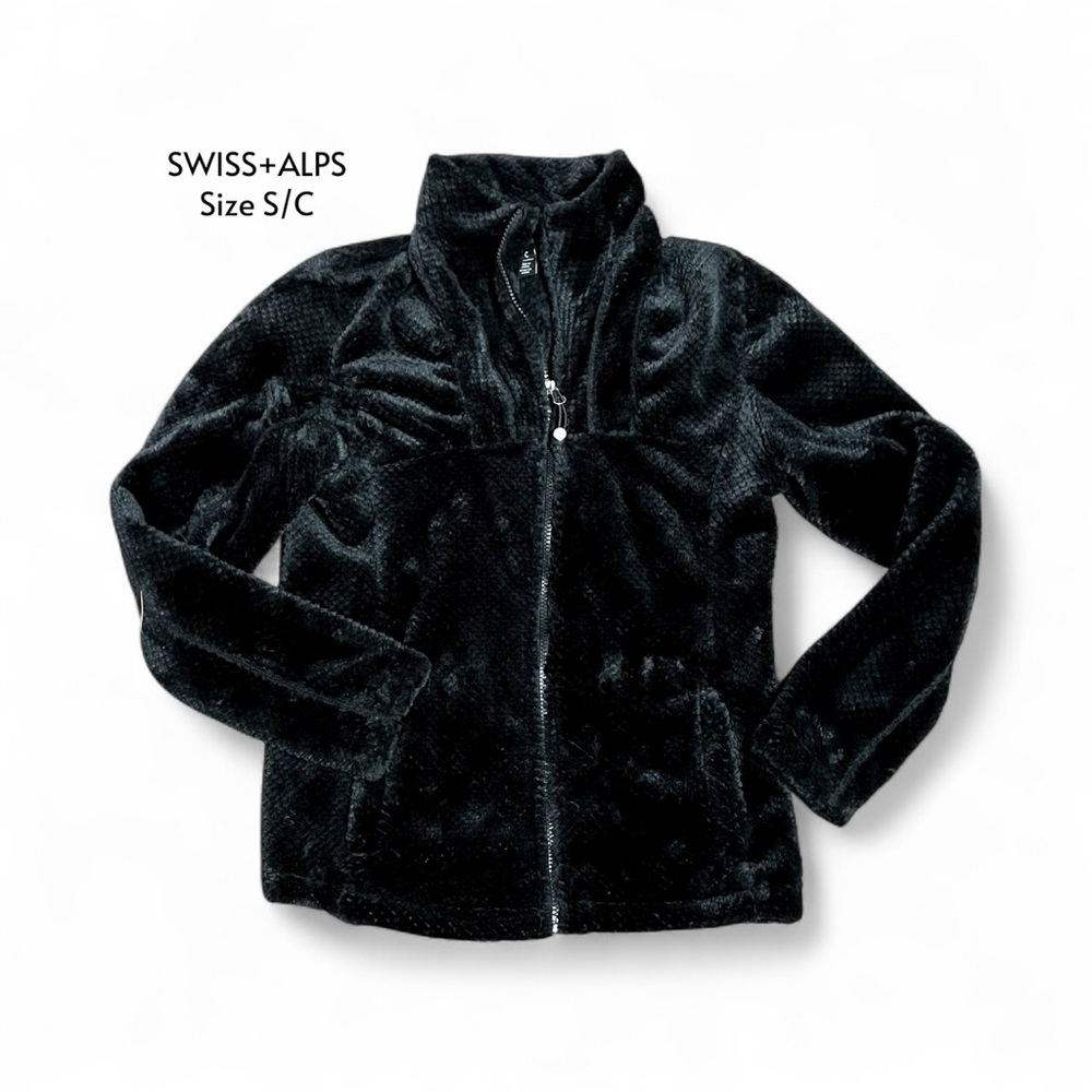 SWISS ALPS Womens warm, stylish, light weight fur size S